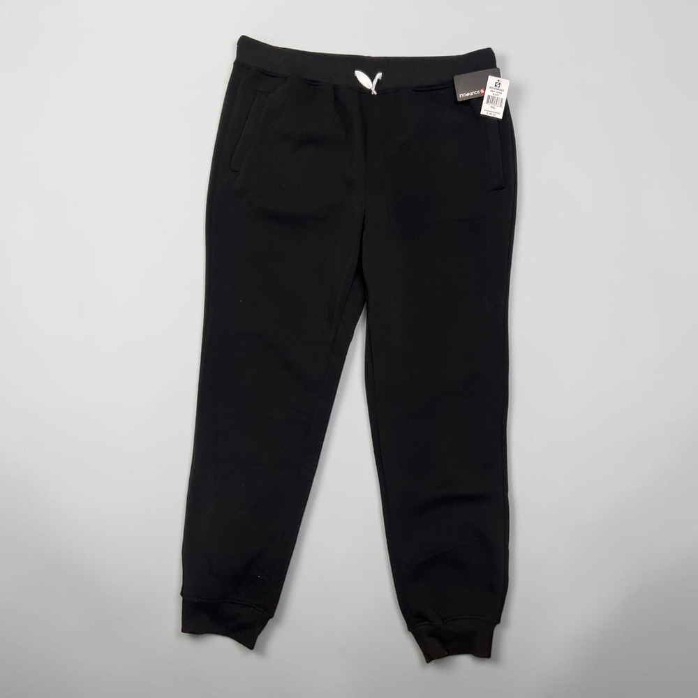 Southpole NWT Men's Workout Jogger Pants Black 3XL Athleisure Loungewear